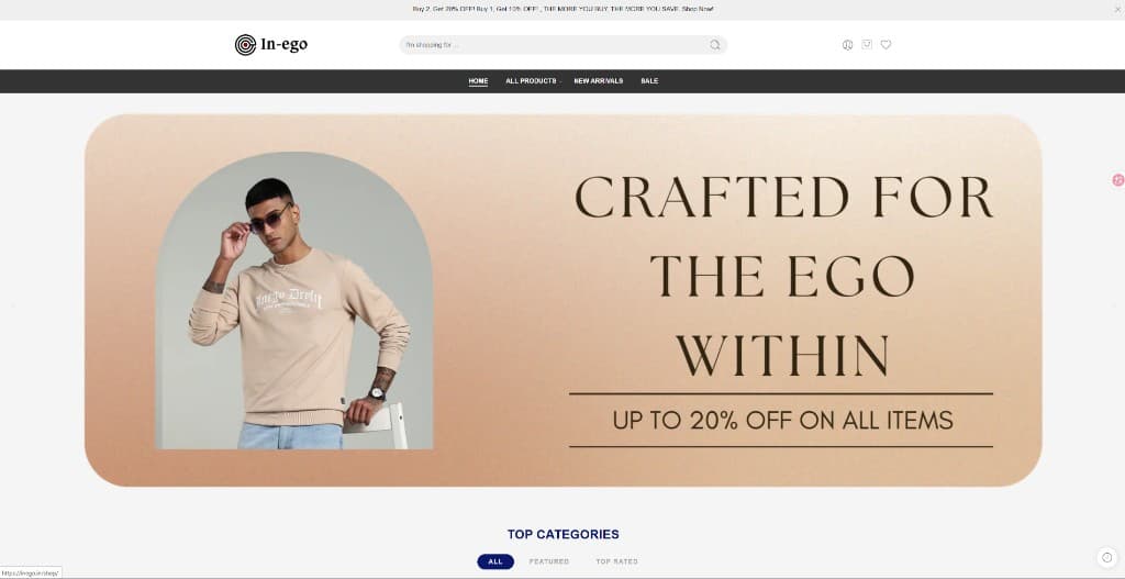 IN-EGO homepage
